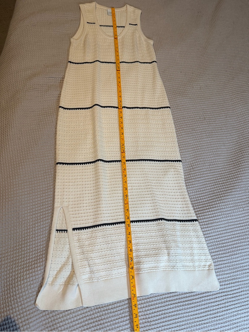 Varley Scott Knit Midi Dress Birch S - Picture 13 of 15